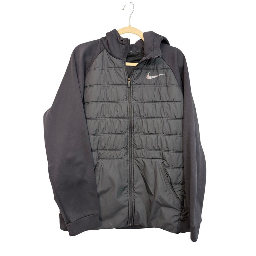 Nike men’s Winterized Therma Training Hoodie‎ Jacket CJ5169 XL Puffer Quilted